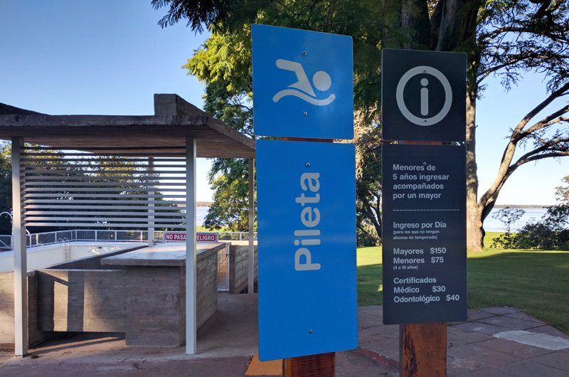 Pileta del Centro Recreativo